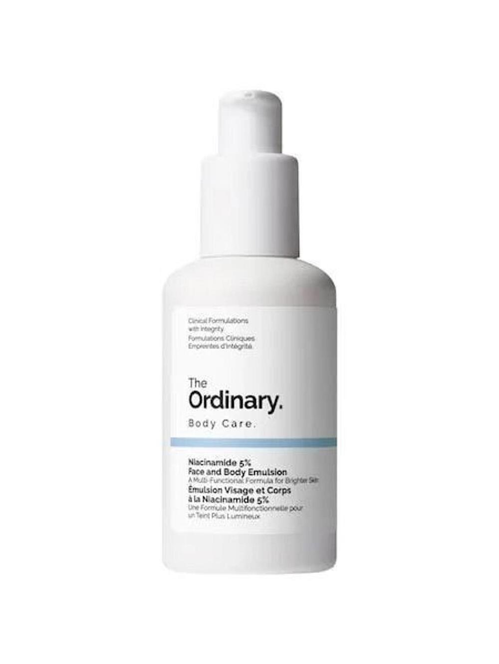 The Ordinary Niacinamide 5% Face and Body Emulsion for Dark Spots  100ml